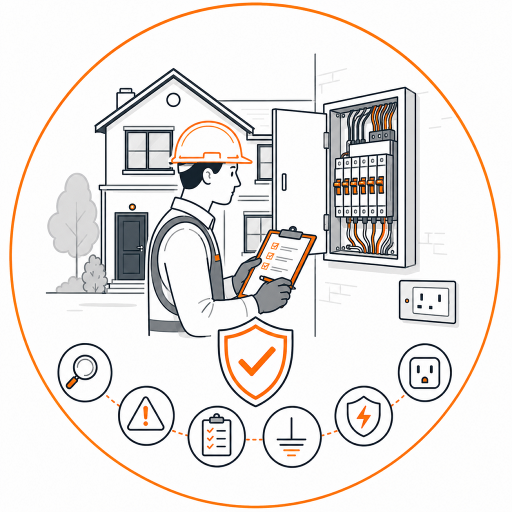 Electrical fault finding Manchester inspection of an electrical installation