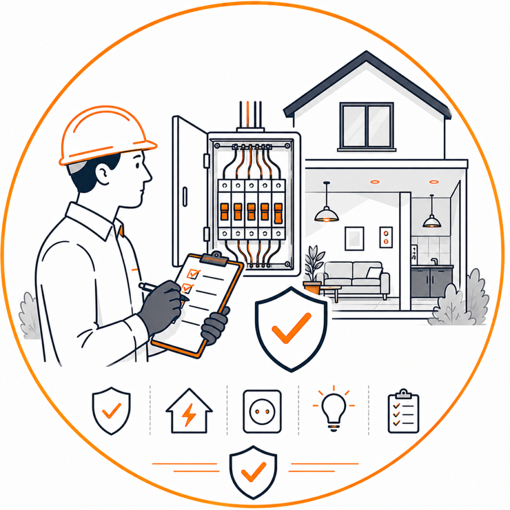 Property inspection for Landlord Rewiring Services Manchester by qualified electricians