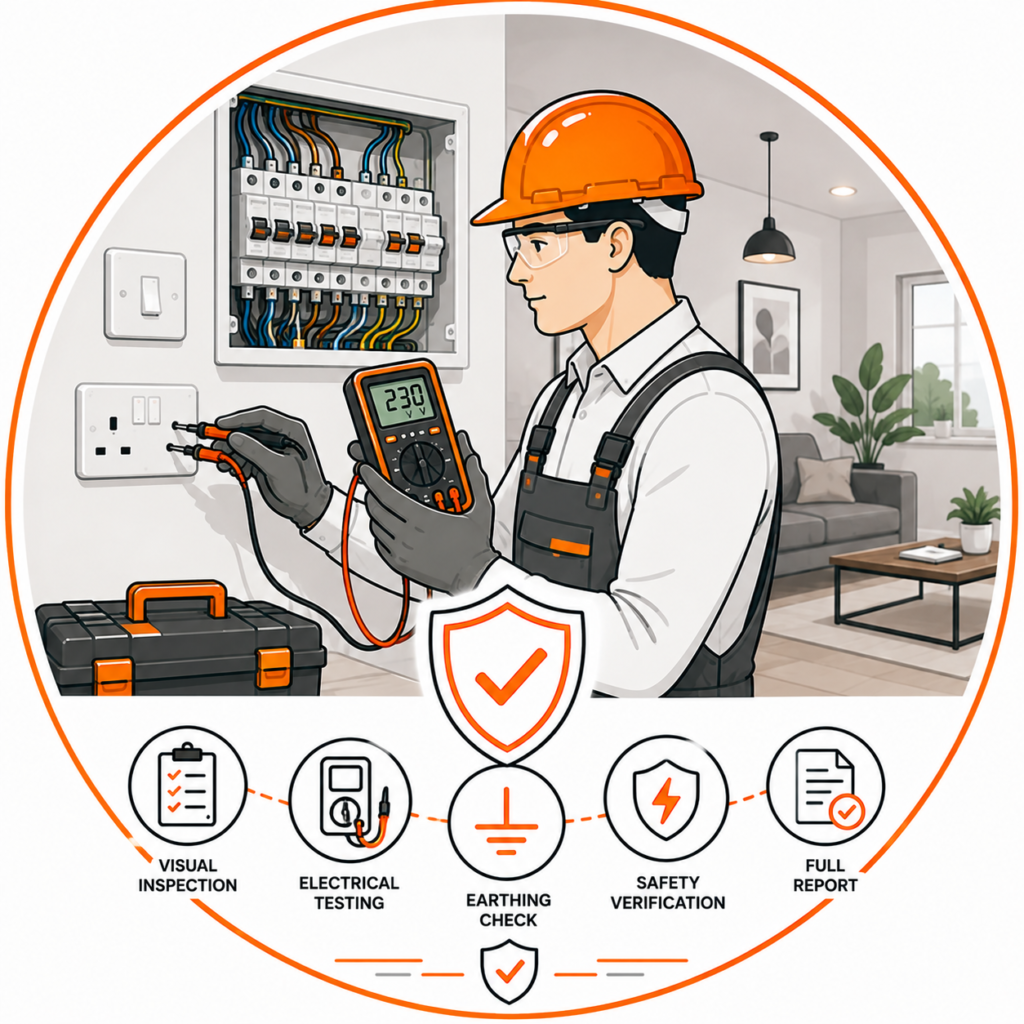 Socket and switch installation Manchester electrical testing