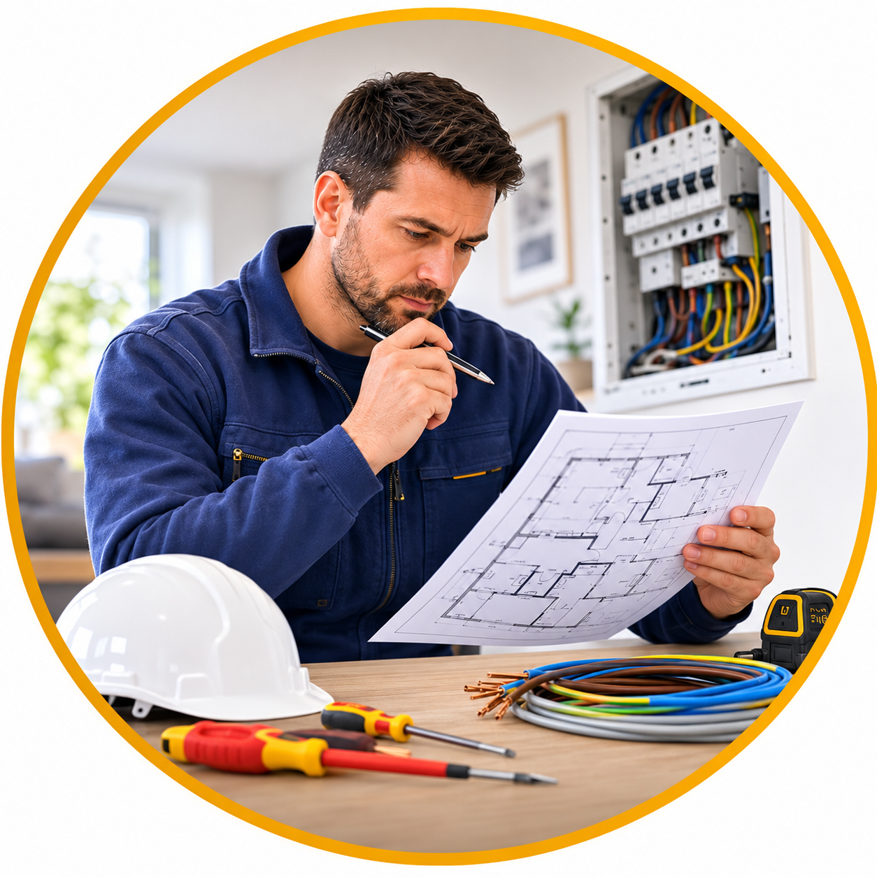 House Rewire Time Manchester planning based on property size, existing wiring, access and electrical requirements.