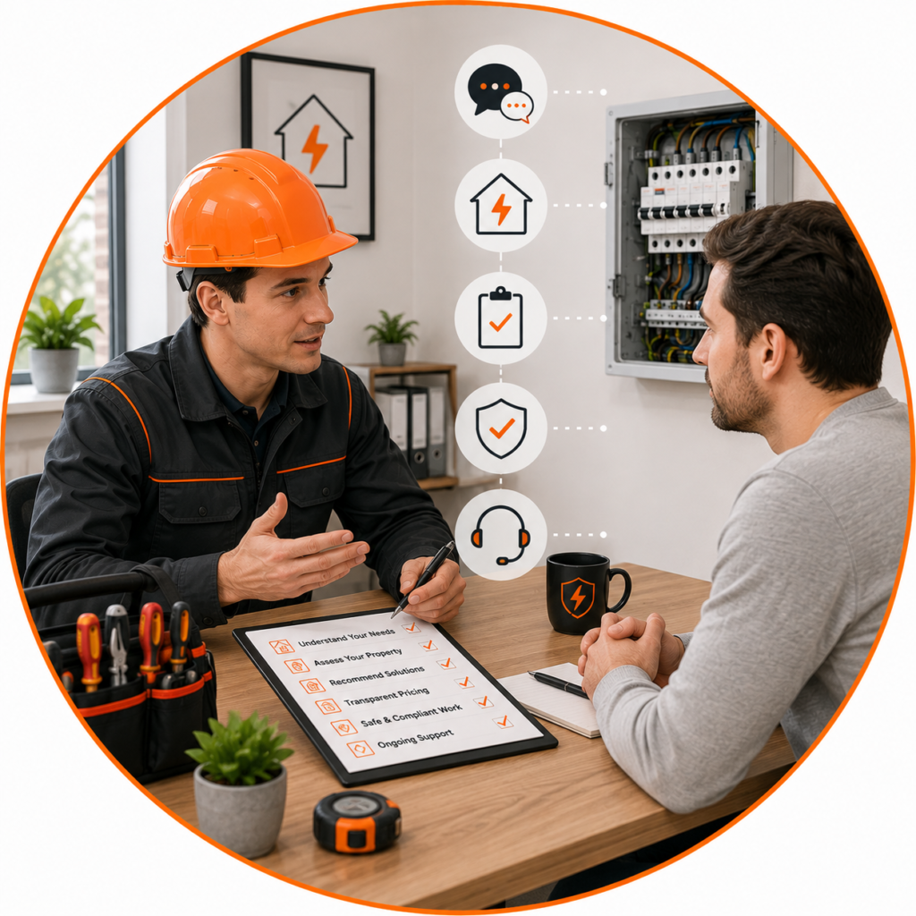 Surge protection installation Manchester consultation for electrical protection requirements