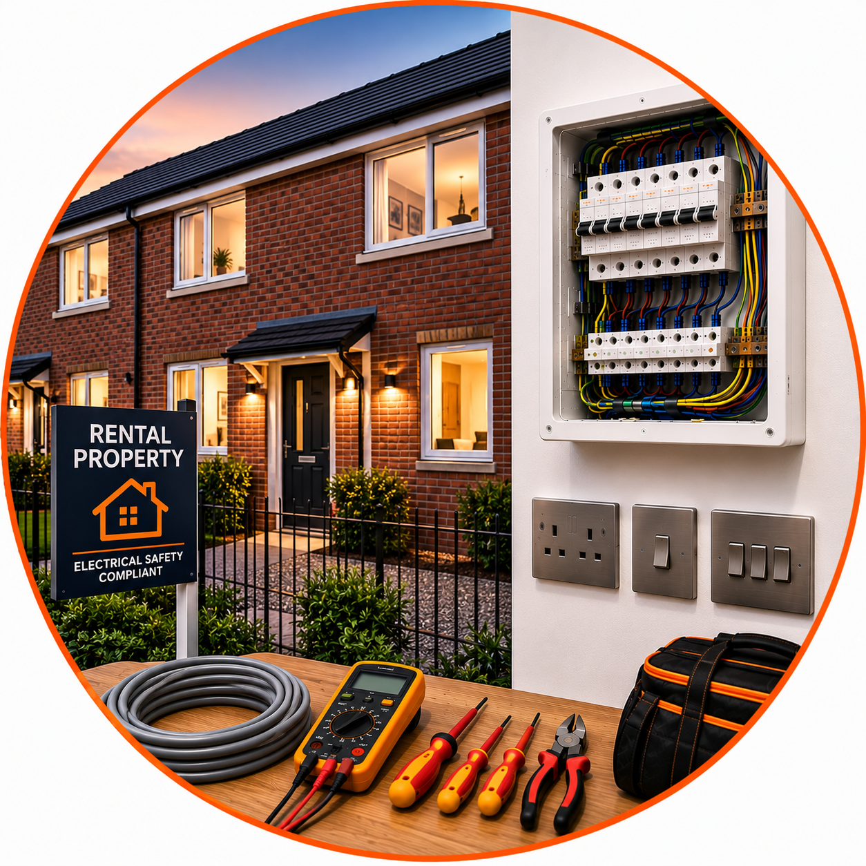 Rental Property Rewiring Manchester modern electrical wiring and consumer unit