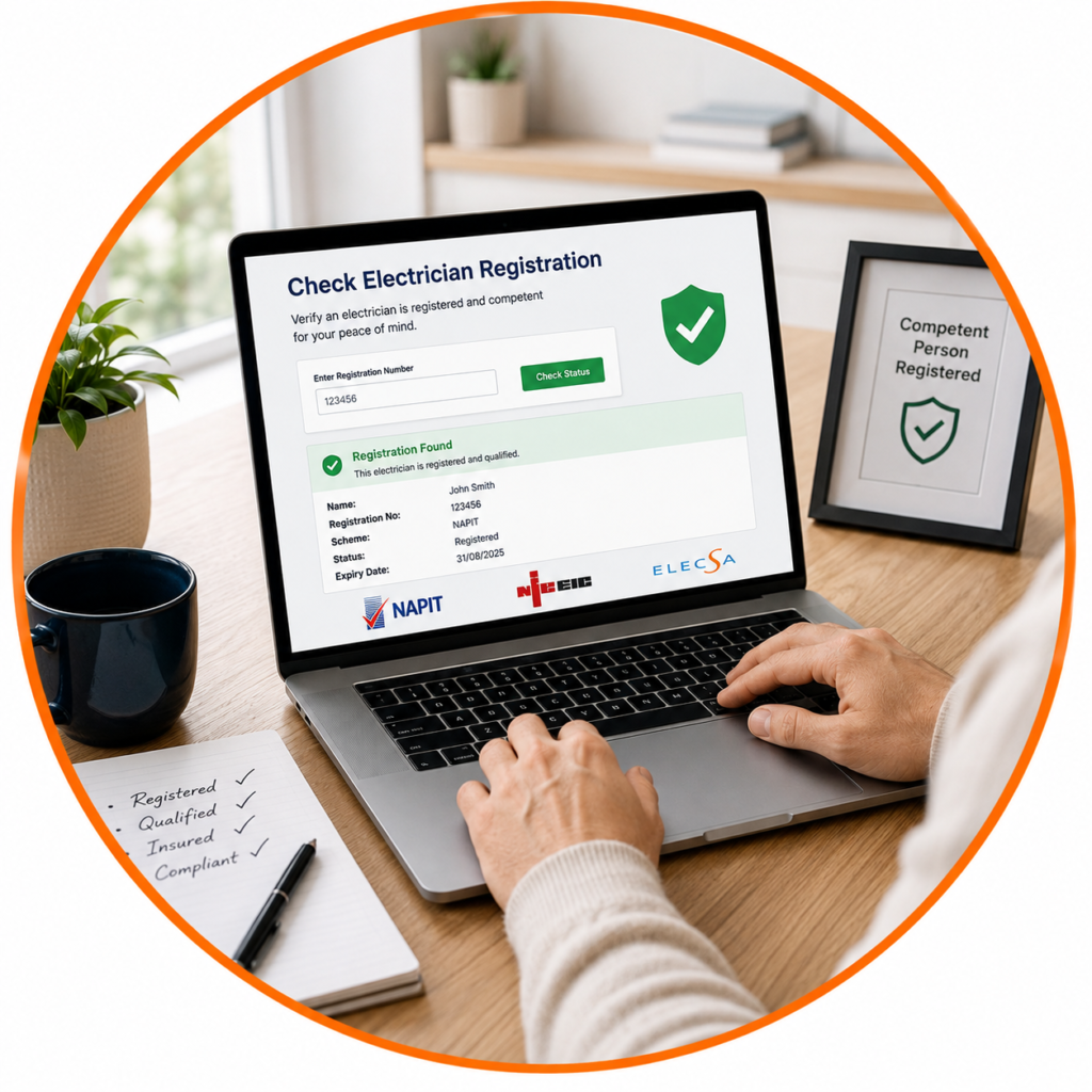 NAPIT vs NICEIC electricians Manchester registration comparison