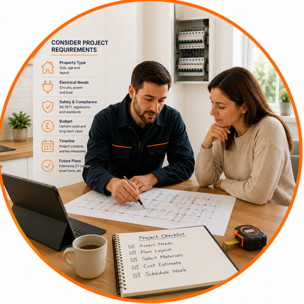 NAPIT vs NICEIC electrician requirements Manchester